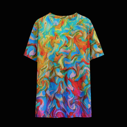“Fire & Ice” Children's Round Neck T-Shirt|145GSM Birdseye