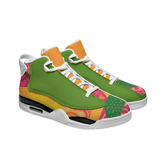 “Neo-Retro” Shock Absorption and Non-Slip Basketball Shoes