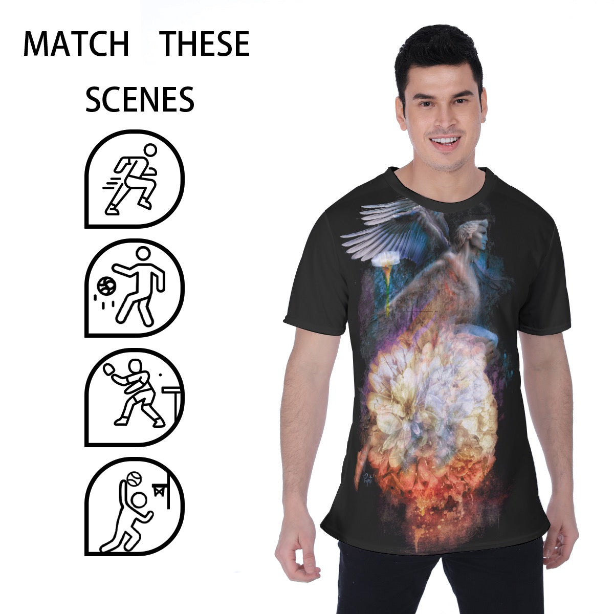 “Archilles” Men's T-shirt | Birdseye