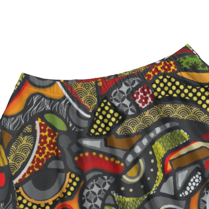 “Zedomina” Women's Long Maxi Skirt With Pockets