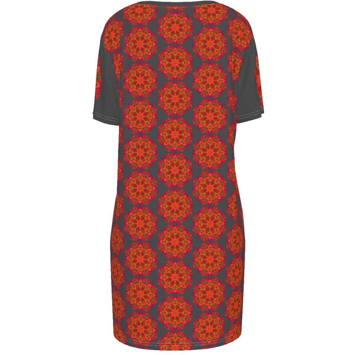 “Warm Hexa” Women's Waist Tight Dress | 190GSM Cotton