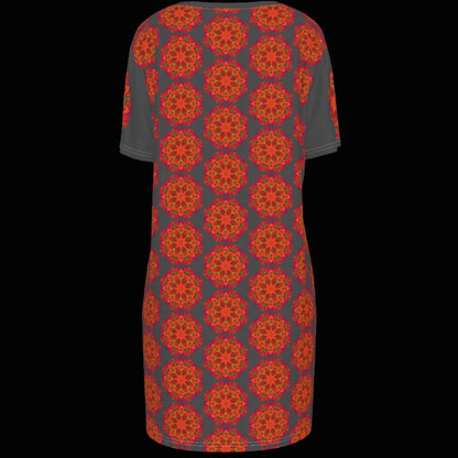 “Warm Hexa” Women's Waist Tight Dress | 190GSM Cotton