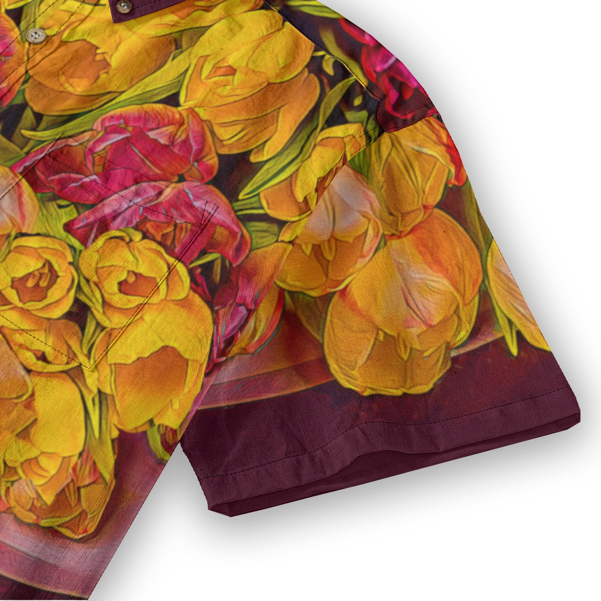 “Radiant Harmony” Breathable Cotton Shirt|125GSM