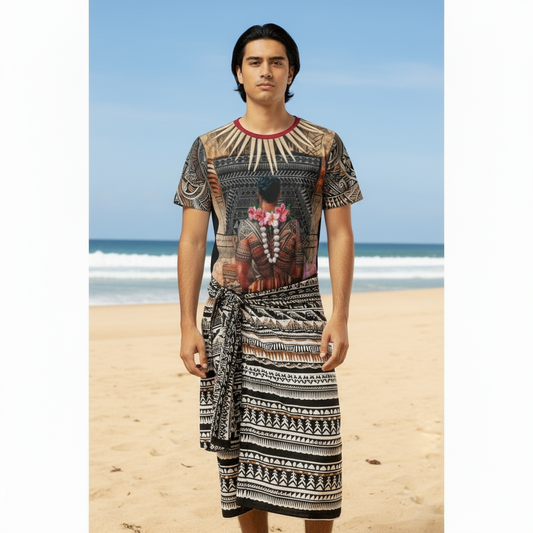 “Toa” Men's O-Neck T-Shirt