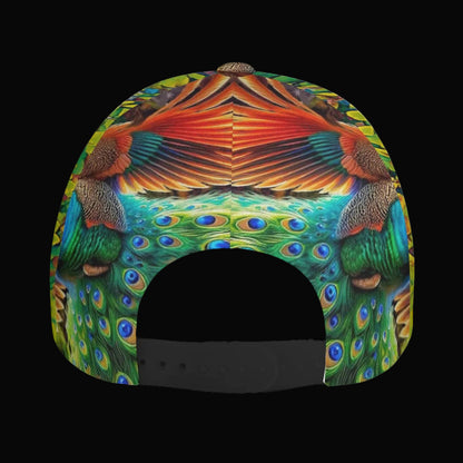 “Peacock Flight” Peaked Cap