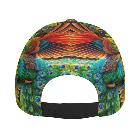 “Peacock Flight” Peaked Cap