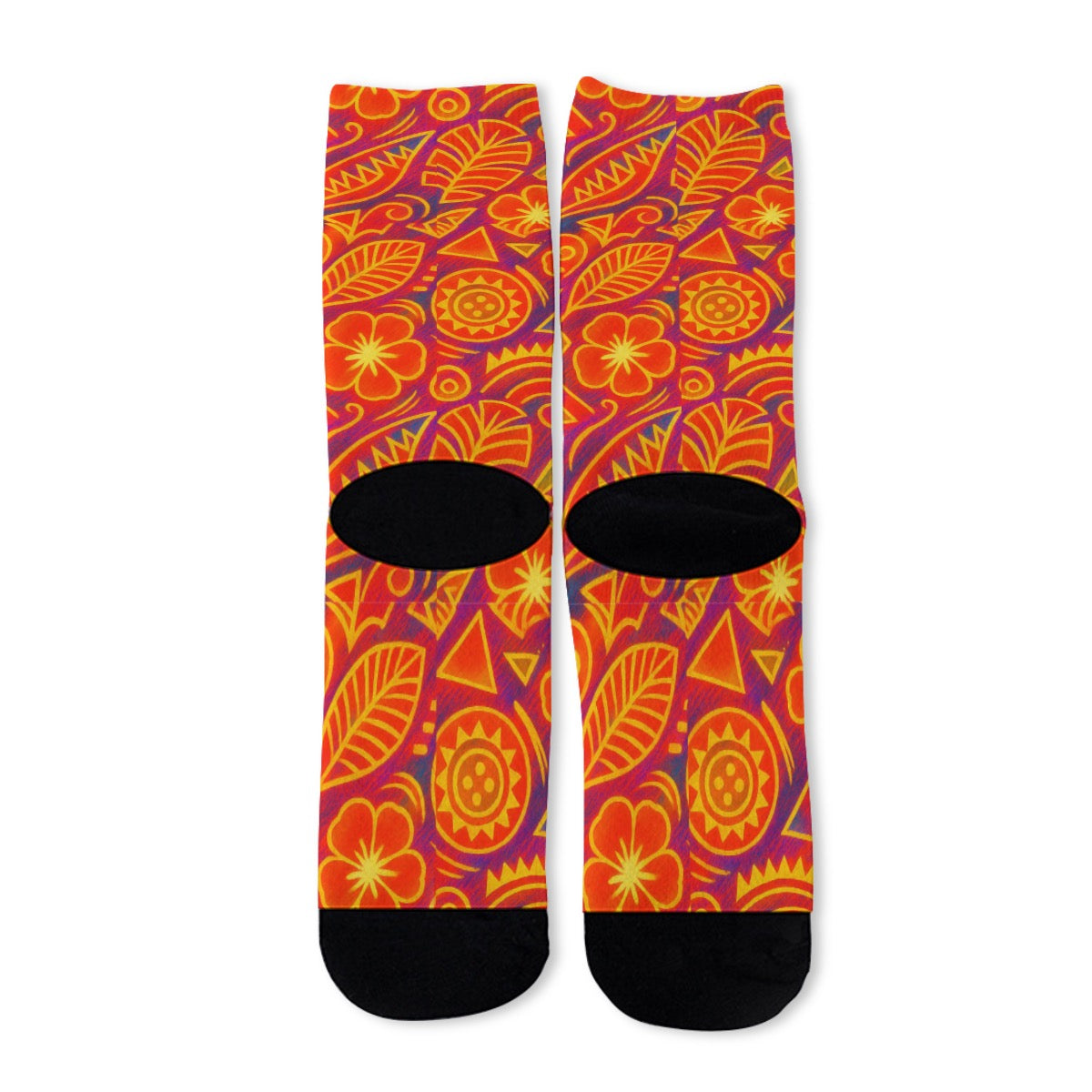 “Island Echoes” Unisex Long Socks