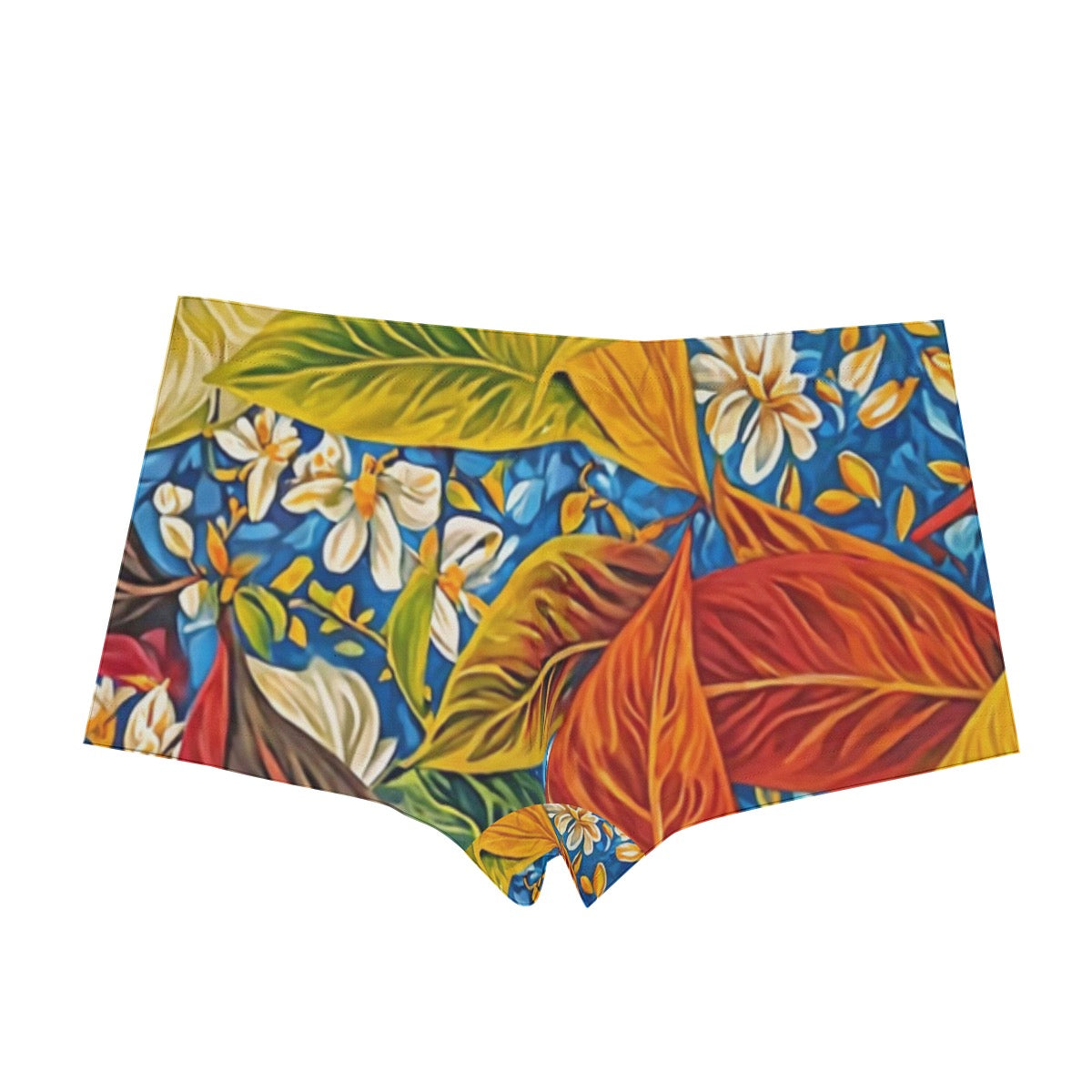 “Botanical Rhapsody” Men's Short Boxer Briefs