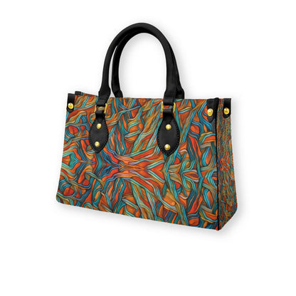 “Outback Breeze” Women's Tote Bag With Black Handle