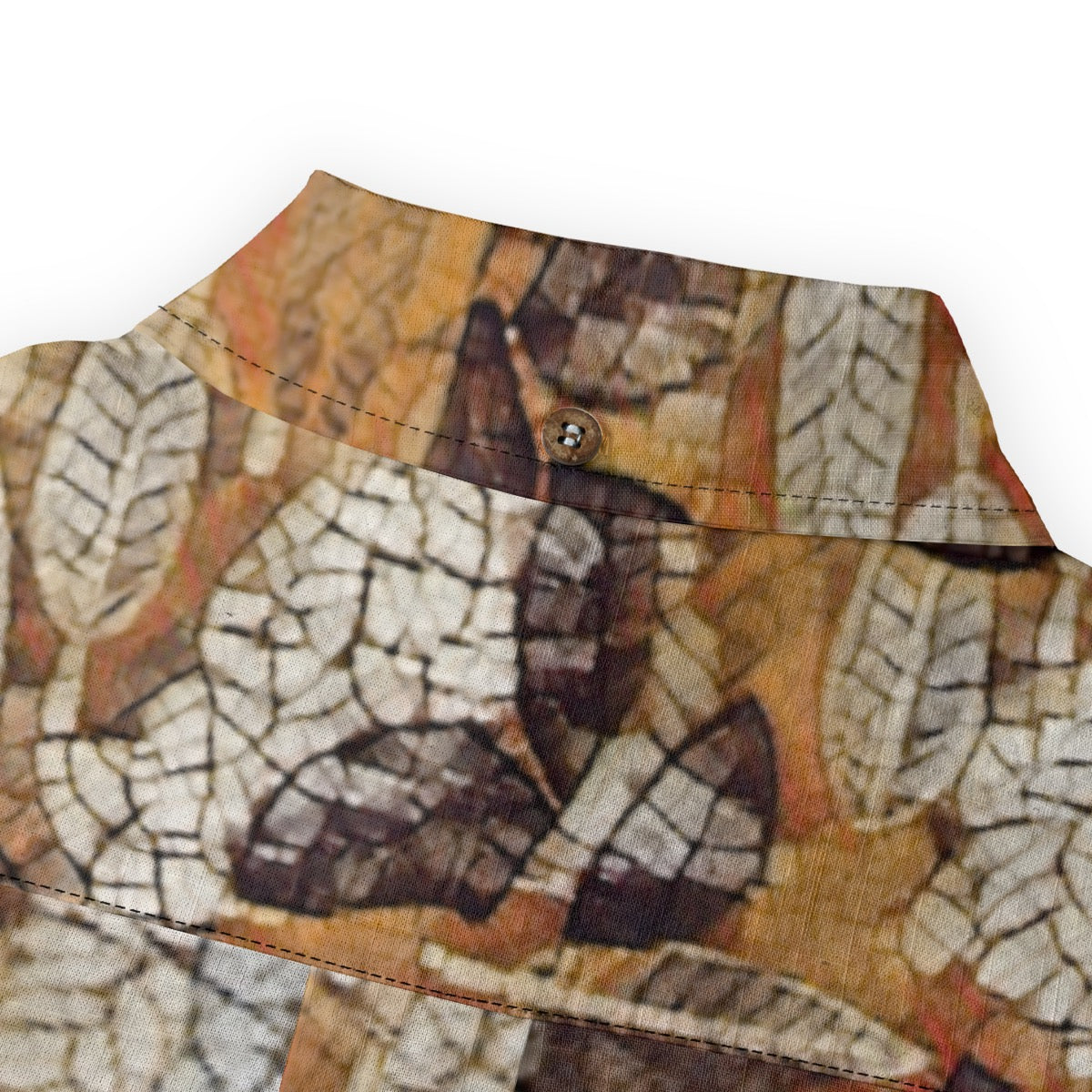 “Echoes of Autumn“ Men's Casual Lapel Long Sleeve Shirt|125GSM Cotton