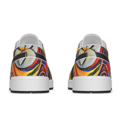 “SASS-E” Men's Low State Leather Stitching Shoes