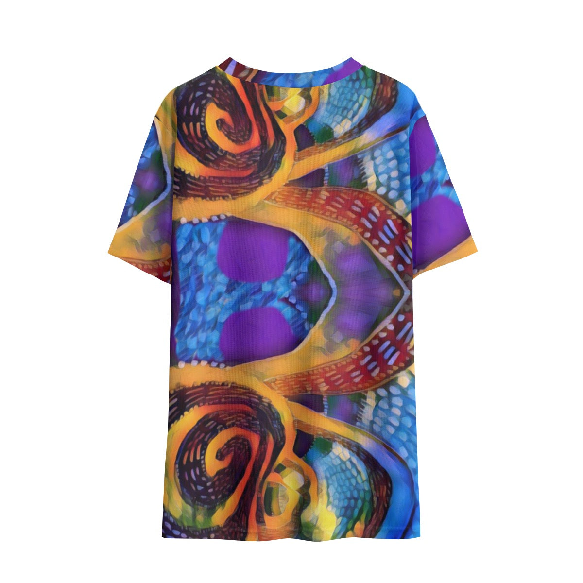 “Colour Vortex” Children's Round Neck T-Shirt|145GSM Birdseye