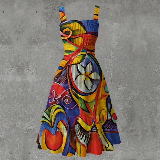 “Sassy” Women‘s Ruffle Hem Dress