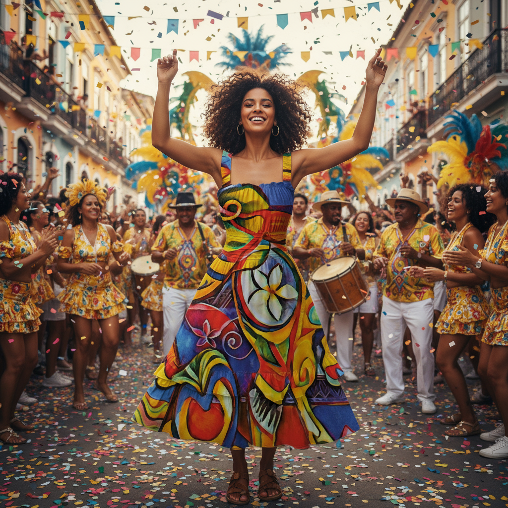 “Sassy” Women‘s Ruffle Hem Dress