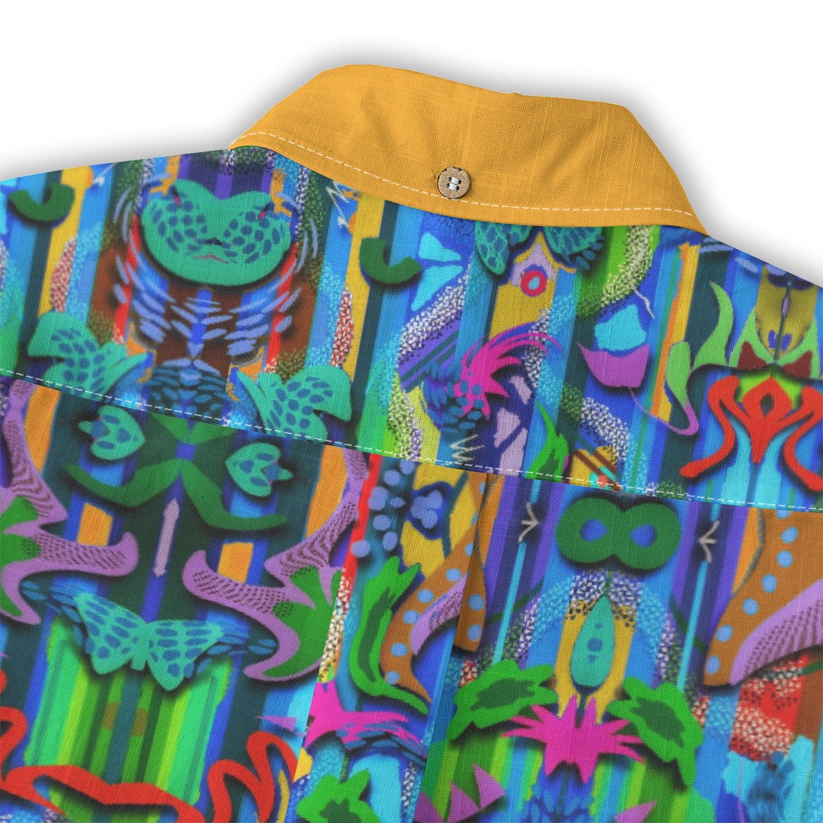 “Labyrinth” Blue Children's Shirt With Pocket | 125GSM Cotton