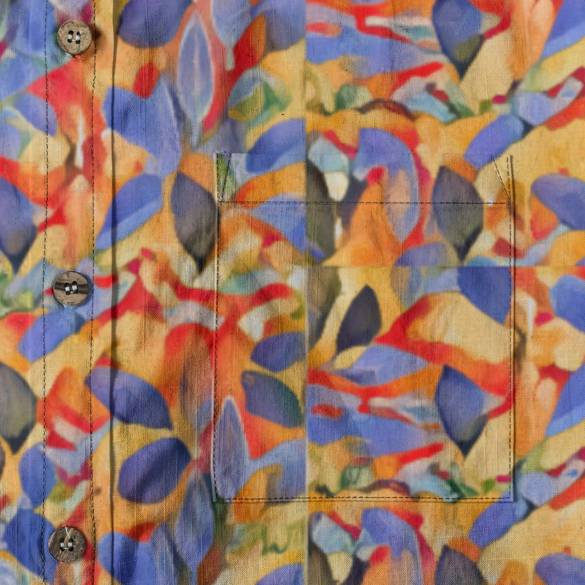 “Florestia” Men's Breathable Cotton Shirt|125GSM