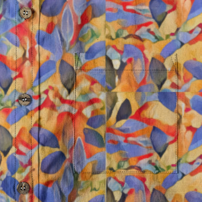 “Florestia” Men's Breathable Cotton Shirt|125GSM