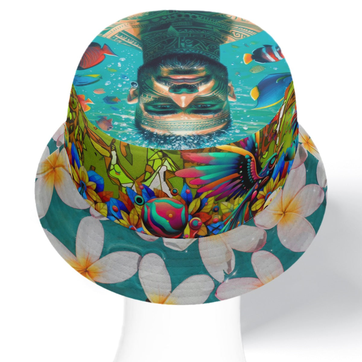 “Tropicana” Double-Side Printing Bucket Hat