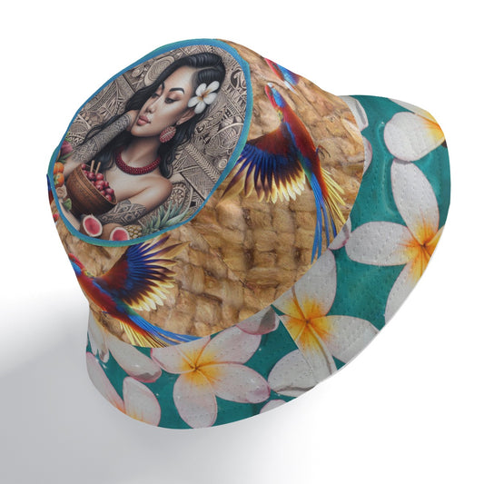 “Tropicana” Double-Side Printing Bucket Hat