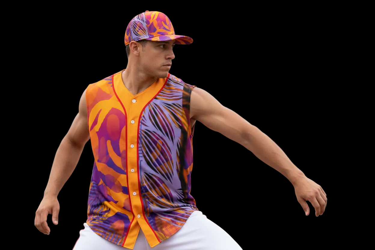 “Viper” Men's Sleeveless Baseball Jersey