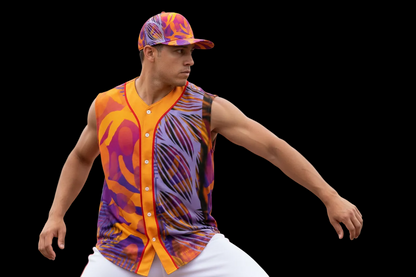 “Viper” Men's Sleeveless Baseball Jersey