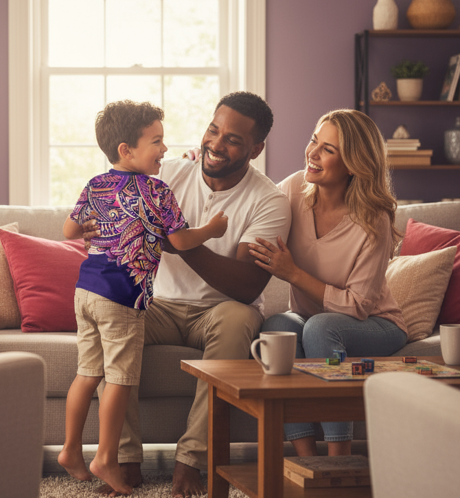 “Nesian” Children's Round Neck T-Shirt|145GSM Birdseye