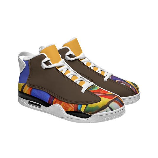 “SASS-E” Men's Shock Absorption and Non-Slip Basketball Shoes