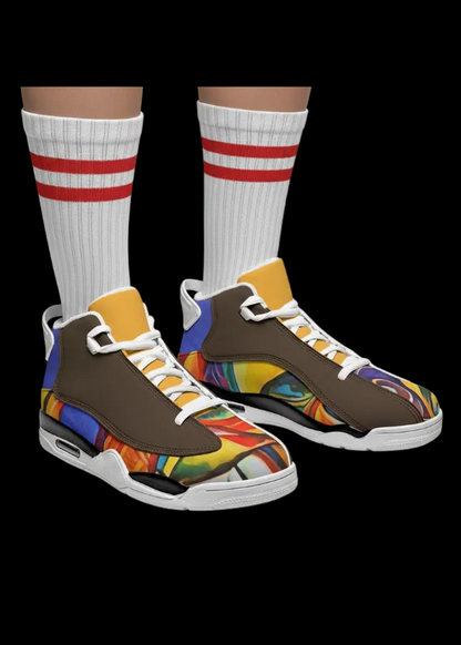 “SASS-E” Men's Shock Absorption and Non-Slip Basketball Shoes
