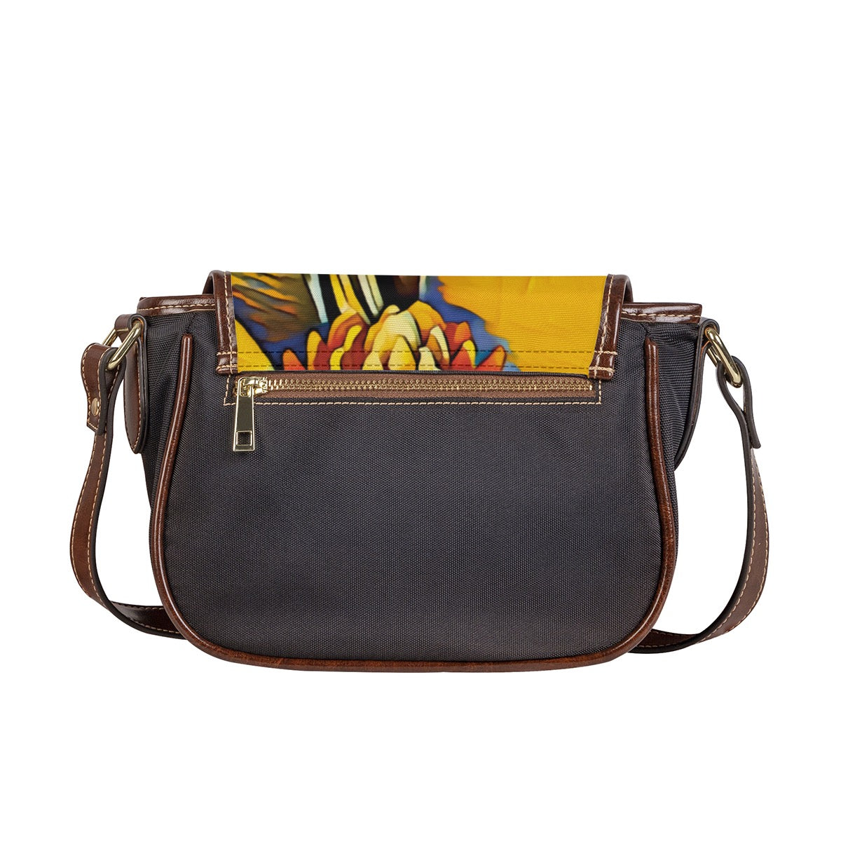 “Bromeliad” Tambourin Bag With Single Strap