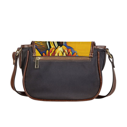 “Bromeliad” Tambourin Bag With Single Strap