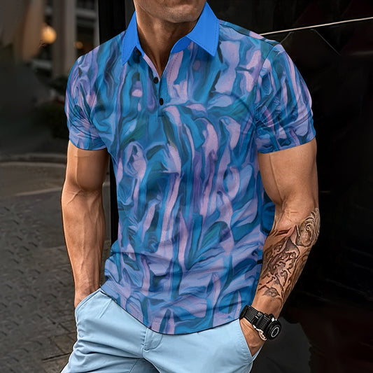 “Moonlight Paperbark”  Men's Polo Shirt