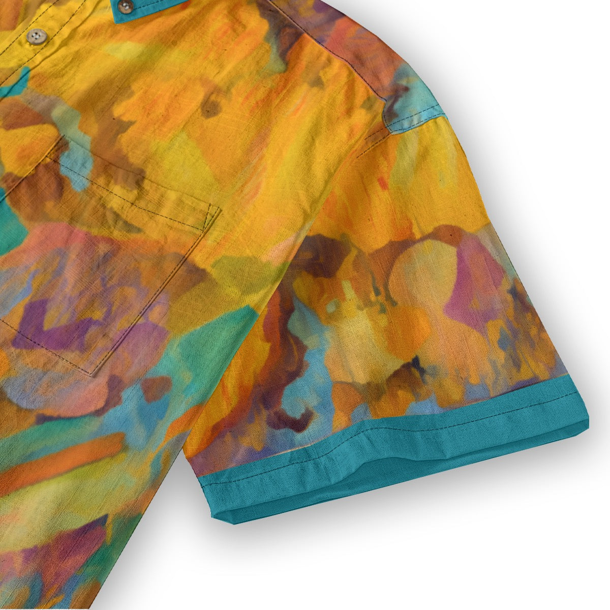 “Copper Strike” Men's Breathable Cotton Shirt|125GSM