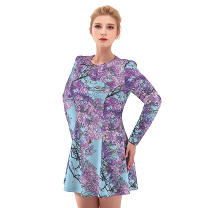 “Jacaranda Season” Women's Irish Dress