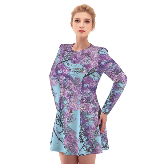 “Jacaranda Season” Women's Irish Dress