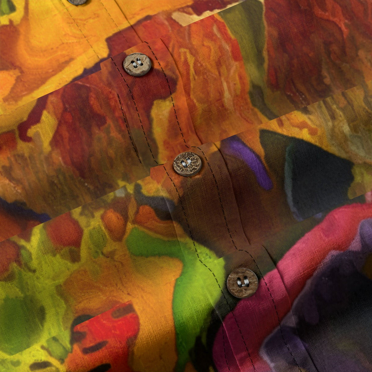 Men's Casual Lapel Long Sleeve Shirt|125GSM Cotton