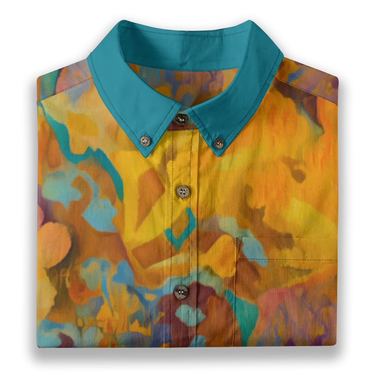 “Copper Strike” Men's Breathable Cotton Shirt|125GSM