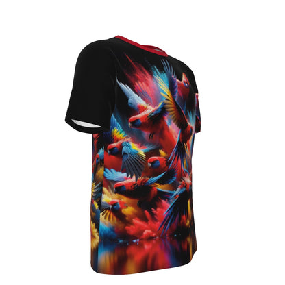“Rosella Rush” Eco-friendly Men's Short Sleeve T-shirt