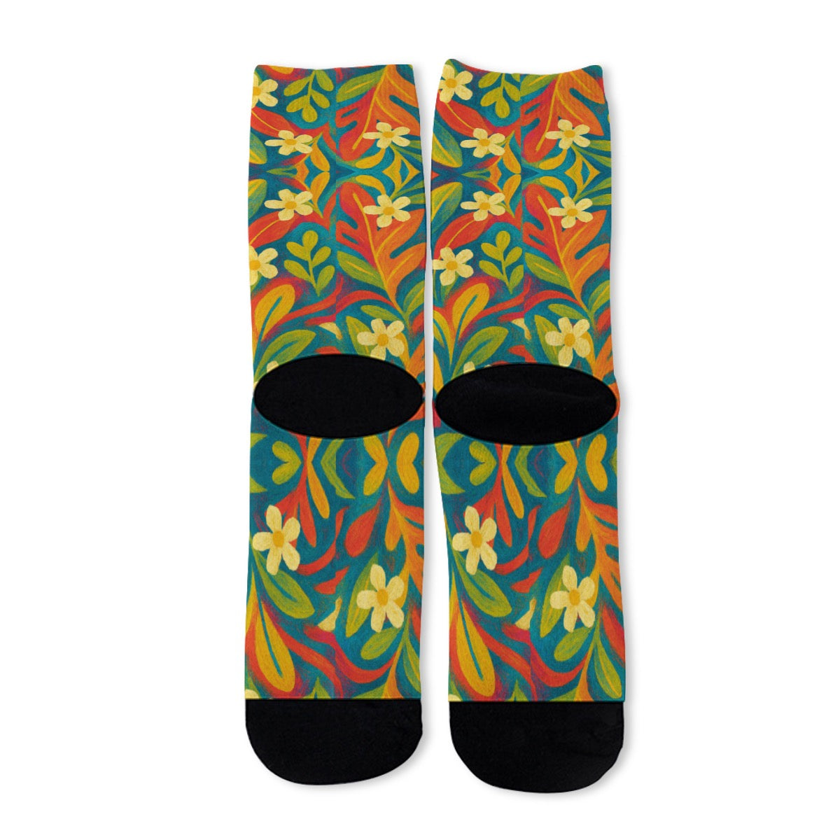 “Sunny Daydream” Unisex Long Socks