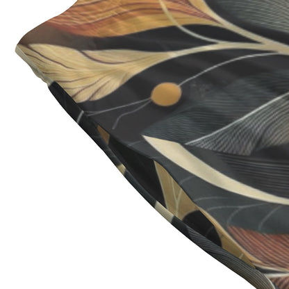 “Tangled Tinder”  Women's Long Maxi Skirt With Pockets