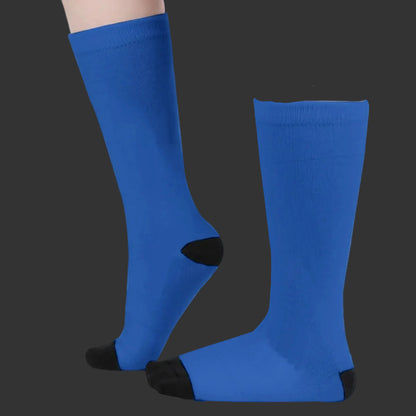 “Ultra Marine” Unisex Long Socks