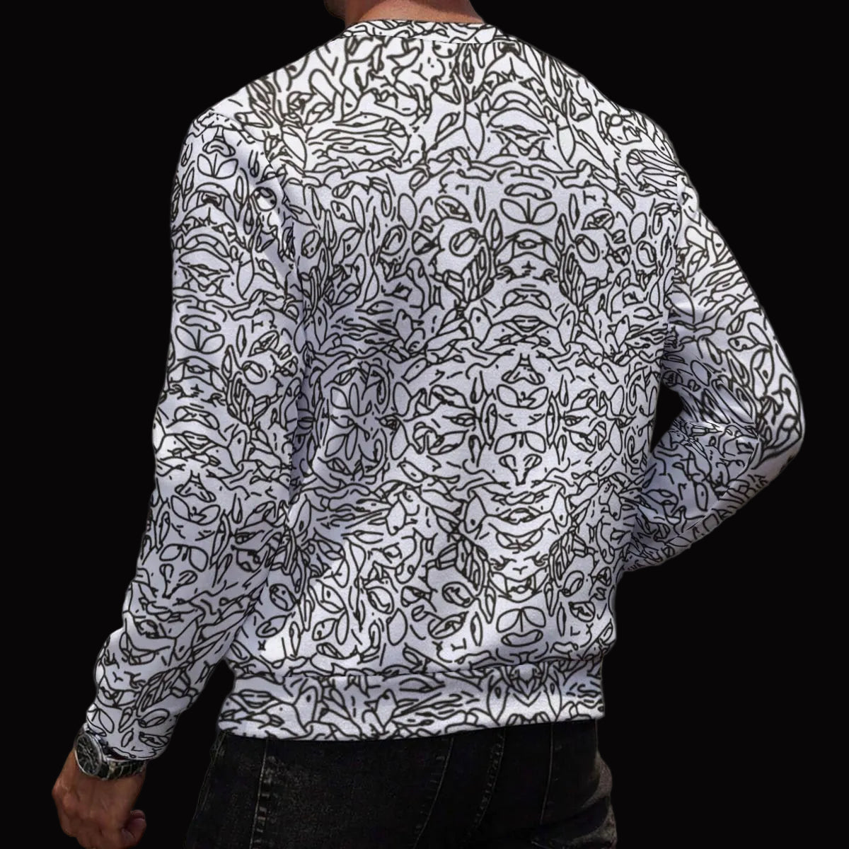 “Doodler” Men's Heavy Fleece Sweatshirt