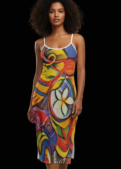 “Sassy” Women's Back Cross Cami Dress