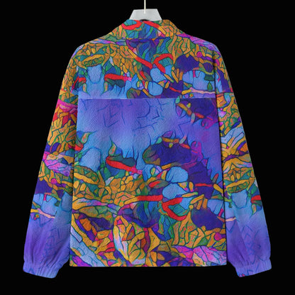 “Cerulean Spectrum” Men's Casual Lapel Jacket