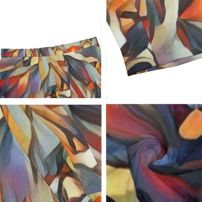 “Outback Hues” Men's Long Boxer Briefs