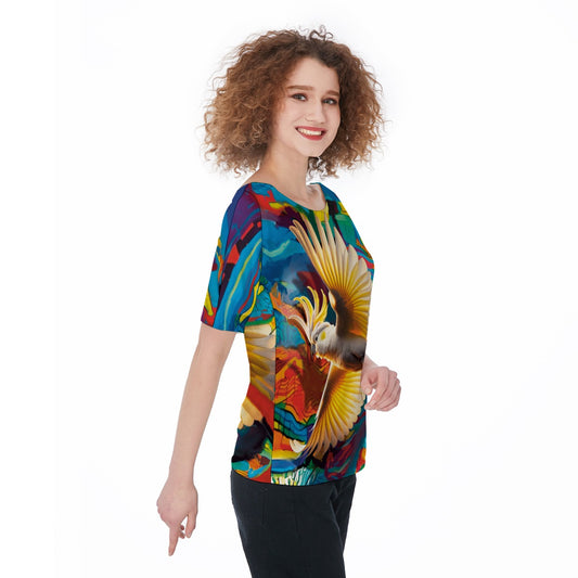 “Sulphur Crested Soaring” Women's T-Shirts