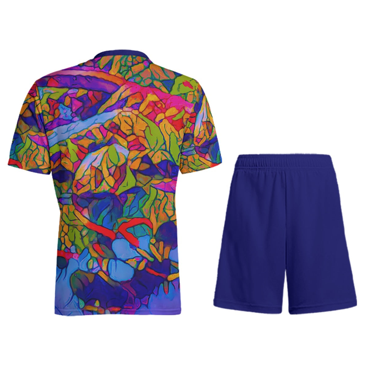 “Cerulean Spectrum” Children's Sports T-Shirt Set