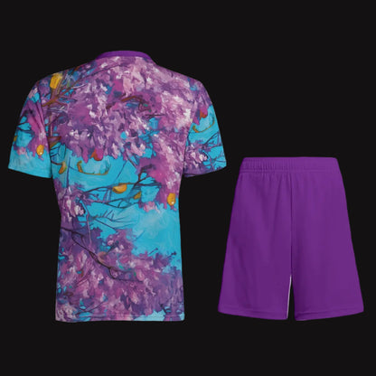 “Jacaranda Season” Children's Sports T-Shirt Set