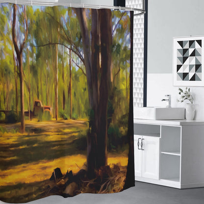 “Ole Rex” Shower Curtains.