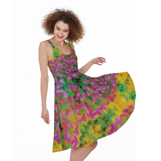 “Festival” Women's Sleeveless Dress