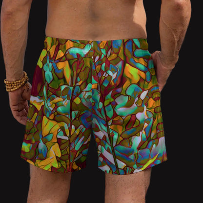 “Jungle Canopy”  Men's Beach Shorts